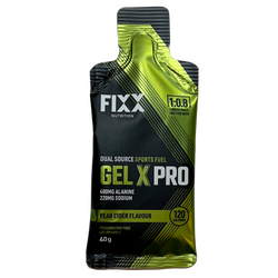 Fixx Gel X Pro Sports Fuel Gel - Pear Cider - 40g
