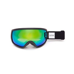 XTM Force Revo II Double Lens Unisex Ski Goggles - Black Green