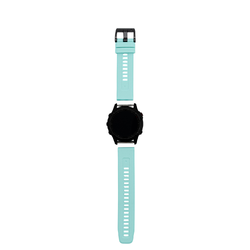 Traverse Silicone Watch Band for Garmin QuickFit - 22mm - Lake Blue