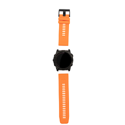 Traverse Silicone Watch Band For Garmin QuickFit - 26mm - Orange
