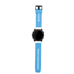 Traverse Silicone Watch Band For Garmin QuickFit - 26mm - Sky Blue