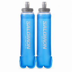 Free Gift with Purchase - 2 x Salomon Soft Flask 500ml/17oz 42 - Clear Blue inlcuded with purchase