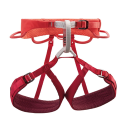 Petzl Luna Womens Climbing Harness - Coral Red