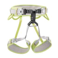 Petzl Corax Climbing Harness- Lime Green