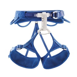 Petzl ADJAMA Mens Rock Climbing Harness - Blue