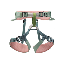 Petzl Macchu Kids Climbing Harness - Jade Green