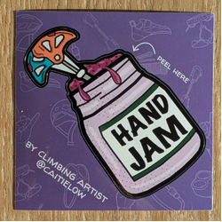 Climb Culture Hand Jam Sticker