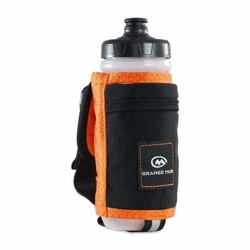 Orange Mud Handheld Running Water Bottle - 620ml - Black/Orange