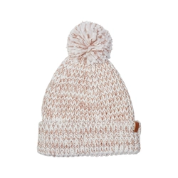 XTM Flurry Womens Pom Pom Beanie - Rosewood
