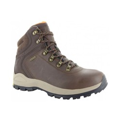 Hi Tec Altitude Alpyna Mid I WP Mens Waterproof Hiking Boots - Choc/Burnt Orange