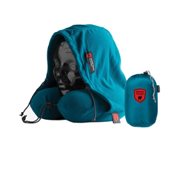 Grand Trunk Hooded Neck Travel Pillow - Peacock Green