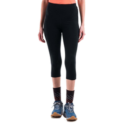 Icebreaker Merino 260 Fastray 20in High Rise 3/4 Womens Tights - Black