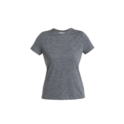 Icebreaker Merino 150 Tech Lite Womens Short Sleeve T-Shirt - Gritstone Heather