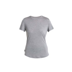 Icebreaker Merino 125 Cool-Lite Sphere III Womens Short Sleeve T-Shirt - Metro Heather
