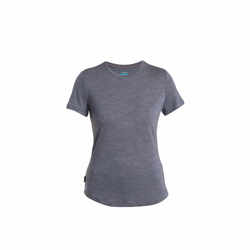 Icebreaker Blend 125 Cool-Lite Sphere Womens Merino Short Sleeve T-Shirt - Midnight Navy Heather