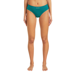 Icebreaker Merino Blend Rib Lotus Womens Hipster Underwear - Tidal Teal