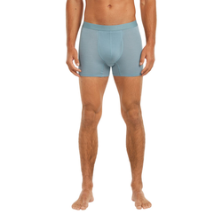 Icebreaker Merino Blend 125 ZoneKnit Mens Boxers - Flint Blue