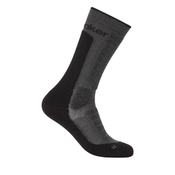 Icebreaker Hike+ Heavy Womens Merino Crew Socks - Obsidian/Black
