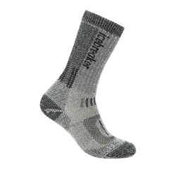 Icebreaker Merino Hike+ Mountaineer Mid Calf Womens Socks - Jet Heather/Black