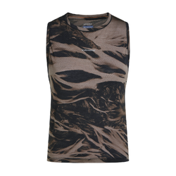 Icebreaker Merino Blend 125 Cool-Lite Speed Womens Tank Motion - Porcini/Black/Aop