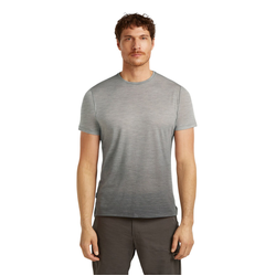 Icebreaker Merino Blend 125 Cool-Lite Sphere Mens Short Sleeve T-Shirt - Alta - Metro Heather