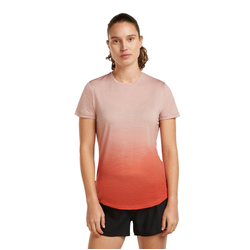 Icebreaker Merino Blend 125 Cool-Lite Sphere Womens Short Sleeve T-Shirt - Alta - Pink Quartz