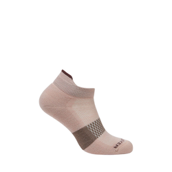 Icebreaker Merino Multisport Light Micro Womens Socks - Pink Quartz/Java/Porcini