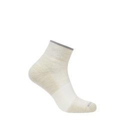 Icebreaker Merino Multisport Light Micro Mens Socks - Ecru Heather/Alloy/Snow