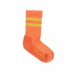 Icebreaker Hike Light Kids Crew Socks - Ember/Lux