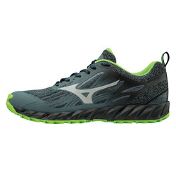 Mizuno Wave IBUKI Mens Trail Running Shoes - S.Weather/Silver/J.Green