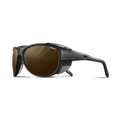 Julbo Explorer 2.0 Reactiv Polarised 2-4 Mountaineering Sunglasses - Matt Black/Grey - L