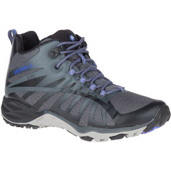 Merrell Siren Edge Q2 Mid Womens Waterproof Hiking Boots -Black
