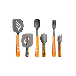 Jetboil Jetset Utensil Set - Black