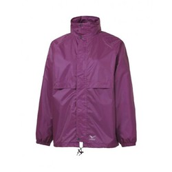 Rainbird Kids Stowaway Waterproof Packable Rain Jacket - Orchid