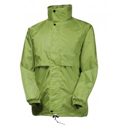 Rainbird Kids Stowaway Waterproof Packable Rain Jacket - Tahitian Lime