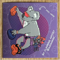 Climb Culture Crimpy Bill Sticker