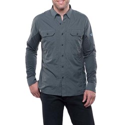 KUHL Airspeed Mens Long Sleeve Shirt- Carbon