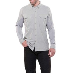 KUHL Airspeed Mens Long Sleeve Shirt- Khaki