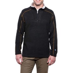 KUHL Europa 1/4 Zip Mens Fleece Jacket - Charcoal