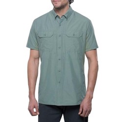KUHL Airspeed Mens Short Sleeve Shirt- Agave Green