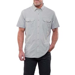 KUHL Airspeed Mens Short Sleeve Shirt- Khaki