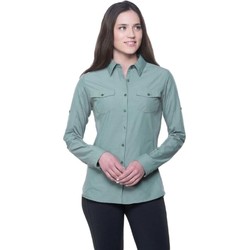 KUHL Glydr Long Sleeve Womens Shirt - Sage