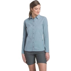KUHL Invoke L/S Womens Shirt - Stone Blue