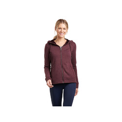 Kuhl Freethinkr Womens Fleece Hoody - Wine