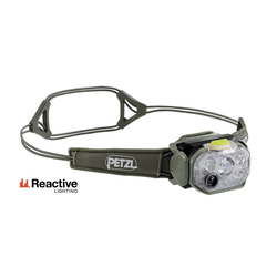 Petzl Swift RL 1200 Lumen Rechargeable Headlamp - Jungle Green