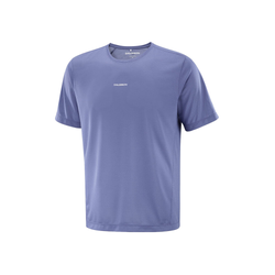 Salomon Shakeout Core Mens Running T-Shirt - Marlin