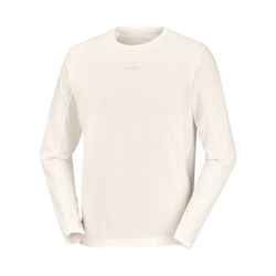 Salomon SHAKEout CORE Graphic Long Sleeve Mens T-Shirt - Whisper White/Pink Frosting/Icy Pink