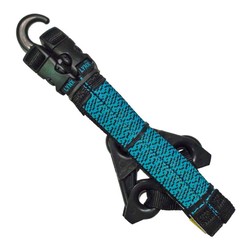 Lynx Hooks Light Sports Straps Ultimate Gear Tie-Down - Blue/Black
