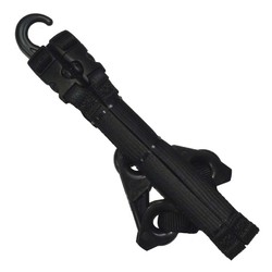 Lynx Hooks Light Sports Straps Ultimate Gear Tie-Down - Black Tactical