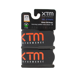 XTM Padded Ski Ties - 1 Pair - Black